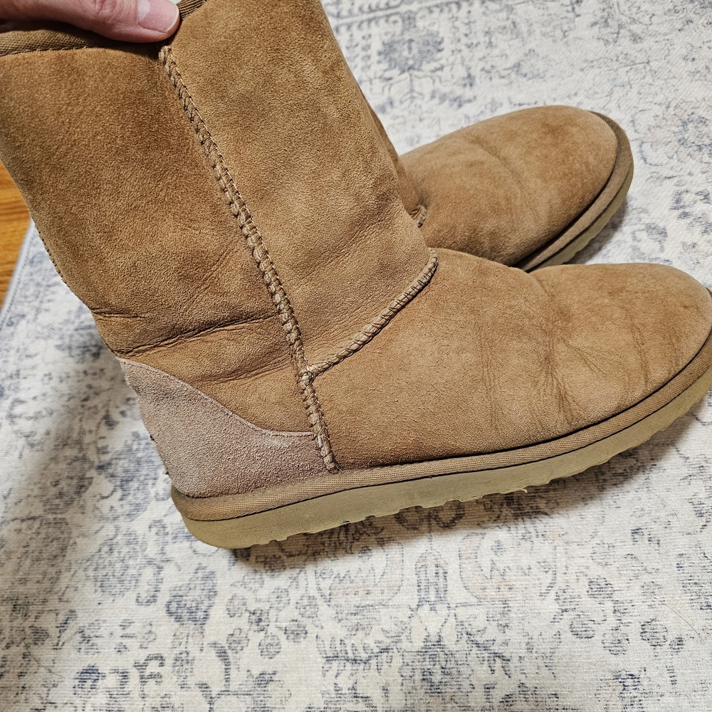 UGG Classic Tan Ankle Boots